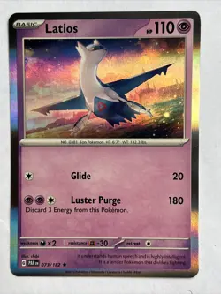 Pokemon TCG - Paradox Rift - Holo - Latios - 073/182 - Rare - Image 1
