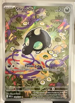 Pokemon TCG Shroodle Mega Evolution 149/132 Full Art Secret Rare Near Mint - Image 1