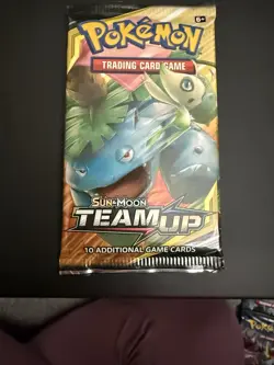 Pokemon TCG Sun & Moon Team Up Booster Pack - Image 1