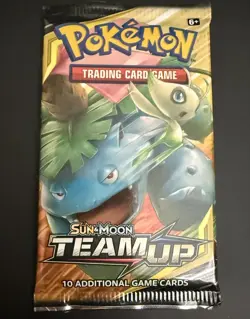 Pokemon TCG Sun & Moon Team Up Booster Pack - Image 3