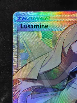 Pokemon TCG Lusamine 110/111 Holo Full Art Ultra Rare Crimson Invasion NM - Image 4