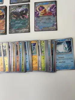 Pokemon TCG 151 EX holo secret rare reverse holo common uncommon bundle - Image 5