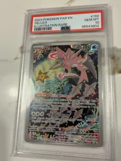 Pokemon TCG Veluza Illustration Rare Paradox Rift 192/182 PSA 10 - Image 3