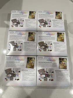 Lot of 6 Pokemon TCG Prismatic Evolutions Elite Trainer Box ETB X6 SEALED/NEW - Image 2