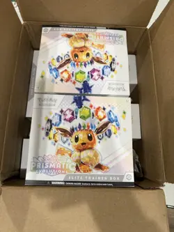 Lot of 6 Pokemon TCG Prismatic Evolutions Elite Trainer Box ETB X6 SEALED/NEW - Image 3