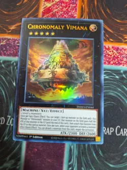 Yu-Gi-Oh! TCG Chronomaly Vimana DAMA-EN044 Ultra Rare 1st Edition Near Mint - Image 1