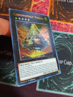 Yu-Gi-Oh! TCG Chronomaly Vimana DAMA-EN044 Ultra Rare 1st Edition Near Mint - Image 2