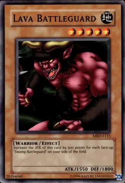 Lava Battleguard - MRD-E115 - LP - YuGiOh - Image 1