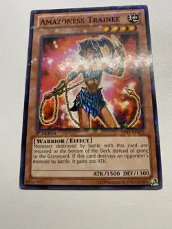 Yu-Gi-Oh! Amazoness Trainee Starfoil 1st Edition BP01-EN213 MP - Image 1