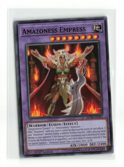 AMAZONESS EMPRESS MP18-EN167 1st EDITION YUGIOH TCG NM - Image 1