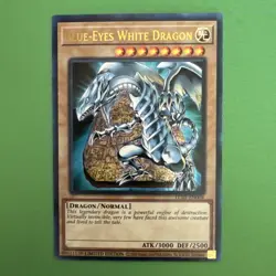 Blue-Eyes White Dragon LC01-EN004 Yu-Gi-Oh Legendary Collection 1 Limited LP - Image 3