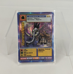 1999 Bandai Digimon Holo Card Mammothmon St-46S Digital Monsters English - Image 1