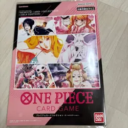 One Piece Girls Edition Premium Card Collection Promo Jump GIGA Japan Unopened - Image 1