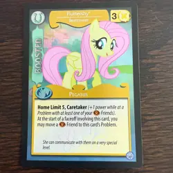 My Little Pony Fluttershy Beastmaster #f6 Foil MLP TCG Trading Card Game - Image 2