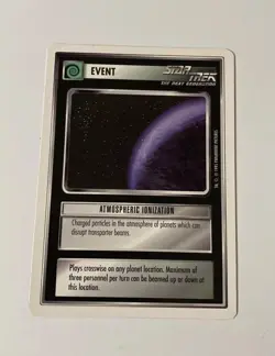 Star Trek CCG Event Atmospheric Ionization Common Card - Image 1