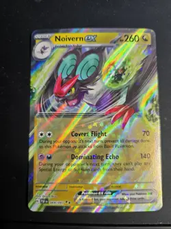 Pokemon TCG Noivern ex Double Rare Holo Card 153/193 Paldea Evolved NM 2024 - Image 1