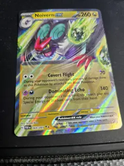 Pokemon TCG Noivern ex Double Rare Holo Card 153/193 Paldea Evolved NM 2024 - Image 2