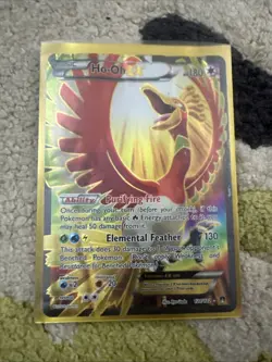 Ho-Oh EX Full Art Holo Card! $20 Off! Pokemon TCG - Image 1