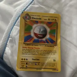1999 POKEMON TCG Electrode 021/102 Base Set Vintage Rare Unlimited Card LP - Image 1