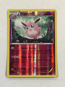 PokÃ©mon WIGGLYTUFF Card 89/146 Reverse Holo Rare LP XY Base Set Light Play TCG - Image 1