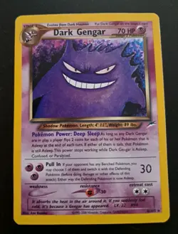 Pokemon Neo Destiny Dark Gengar Holo Card 6/105 Unlimited Edition - Image 1