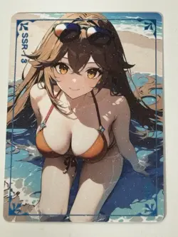 AMBER SSR SSR-13 Reluctant Goddess Story Collectible Card - Image 1