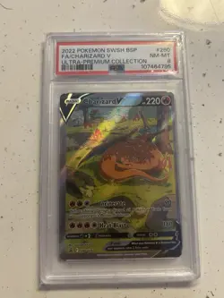 2022 Pokemon Charizard V Card Ultra-Premium Collection NM-MT PSA 8 - Image 1