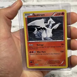 Pokemon TCG Reshiram 26/114 Holo Rare Black & White Base Set LP/ NM Pokemon Card - Image 1