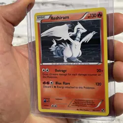 Pokemon TCG Reshiram 26/114 Holo Rare Black & White Base Set LP/ NM Pokemon Card - Image 2