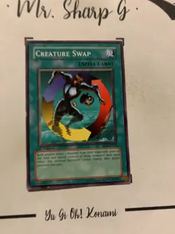 CREATURE SWAP - 1st EDITION SD1-EN018 ENGLISH Yu-Gi-Oh! CARD COMMON KONAMIO TCG - Image 3