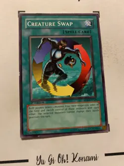 CREATURE SWAP - 1st EDITION SD1-EN018 ENGLISH Yu-Gi-Oh! CARD COMMON KONAMIO TCG - Image 4