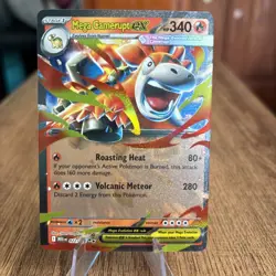 Mega Camerupt EX 022/132 Full Art NM/M Mega Evolutions Pokemon Card - Image 1