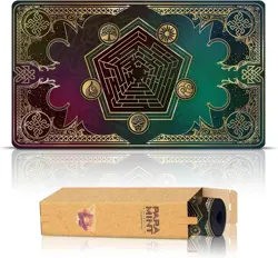 Mana Blast MTG Playmat Compatible with Magic YuGiOh TCG Card Game Accessory - Image 3