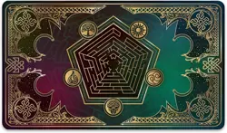 Mana Blast MTG Playmat Compatible with Magic YuGiOh TCG Card Game Accessory - Image 5