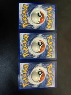 Pokemon TCG 2025 White Flare 3 Card IR Set Woobat, Swanna, Sawsbuck MINT FRESH - Image 3