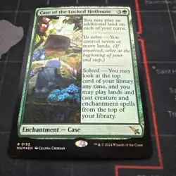 1x MTG MKM Case of the Locked Hothouse, Near Mint Foil Magic the Gathering - Image 2