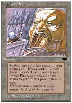 Urza's Mine (Mouth) - Medium Play MTG Chronicles - Image 1