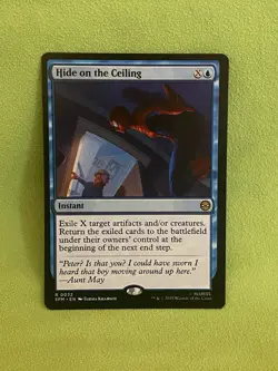 Hide On The Ceiling 0032 Marvel’s Spider-Man NM Magic The Gathering MTG SPM EN - Image 1