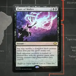x1 Flare of Malice - Foil #0095 R MTG Modern Horizons 3 M/NM, English Magic - Image 1