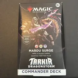 Tarkir: Dragonstorm Commander Deck - Mardu Surge MTG Brand New Sealed - Image 2