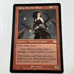 - Jeska, Warrior Adept - LP Regular #93 Judgment Magic The Gathering MTG - Image 1