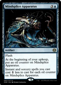 MTG Mindsplice Apparatus Normal NM Phyrexia: All Will Be One Magic 63 - Image 1