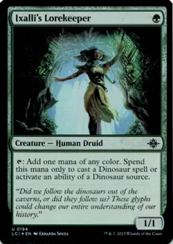 MTG Ixalli's Lorekeeper Foil NM The Lost Caverns of Ixalan Magic 194 - Image 1