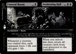 MTG Funeral Room // Awakening Hall Normal NM Duskmourn: House of Horror Magic 10 - Image 1