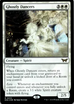 MTG Ghostly Dancers Foil NM Duskmourn: House of Horror Magic 13 - Image 1