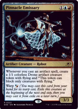 MTG Pinnacle Emissary Normal NM Edge of Eternities Magic 223 - Image 1