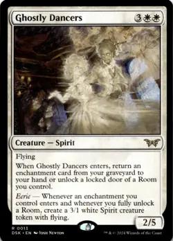 MTG Ghostly Dancers Normal NM Duskmourn: House of Horror Magic 13 - Image 1