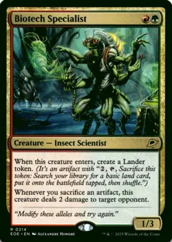 MTG Biotech Specialist Normal NM Edge of Eternities Magic 214 - Image 1