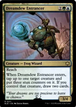 MTG Dreamdew Entrancer Normal NM Bloomburrow Magic 211 - Image 1