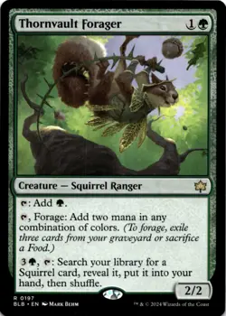 MTG Thornvault Forager Normal NM Bloomburrow Magic 197 - Image 1